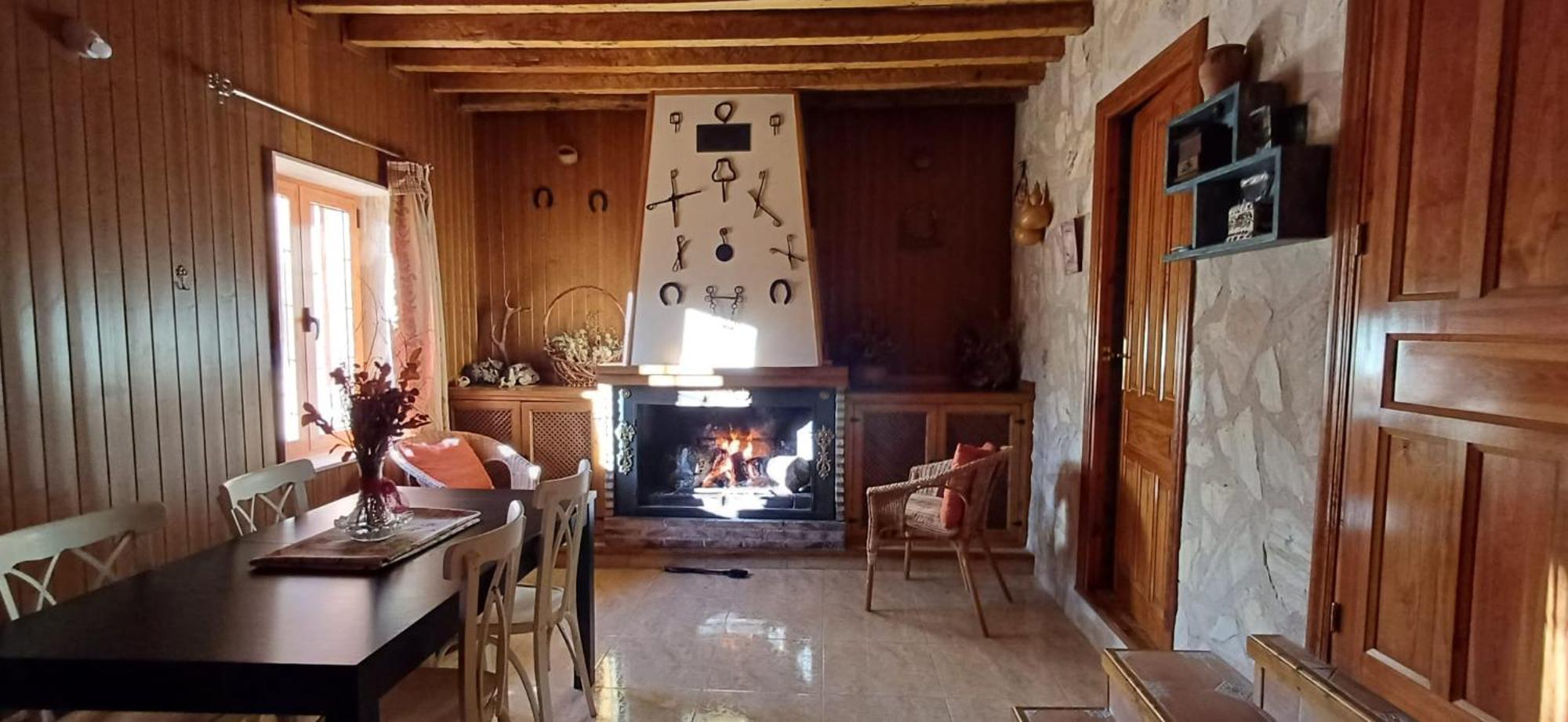 El Enebro Villa Villaverde De Guadalimar Exteriör bild