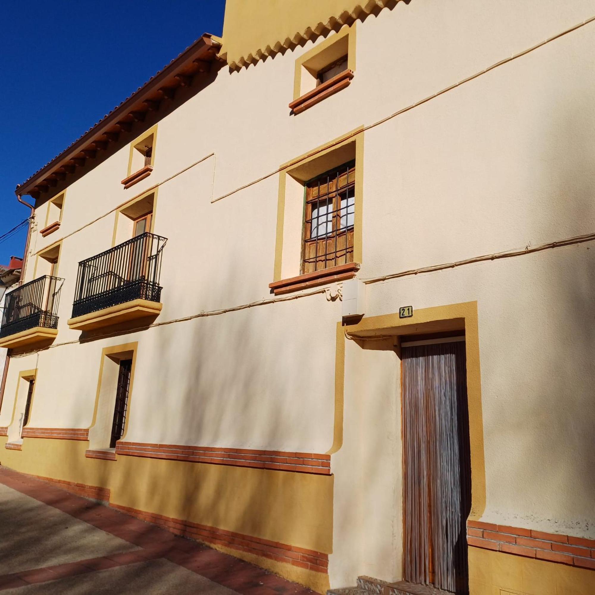 El Enebro Villa Villaverde De Guadalimar Exteriör bild